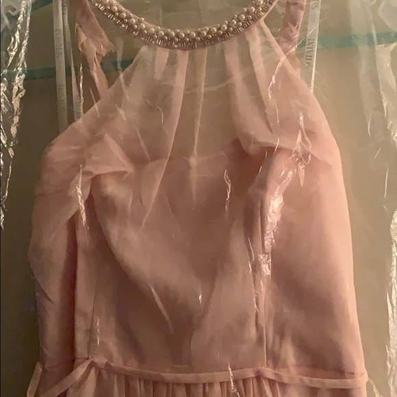 Pale pink semi formal dress - Picture 3 of 3